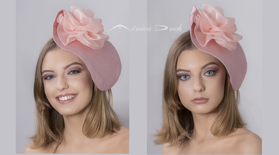 Fascinator Rose Rose